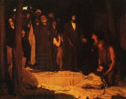 Henry Ossawa Tanner The Raising of Lazarus oil painting picture